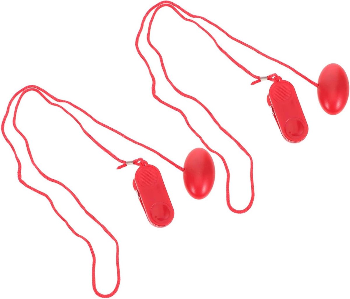 Loopband Noodstop - Veiligheidssleutel Magneet - Fitness Veiligheid - Versterkte Magneet - 12CM - Rood