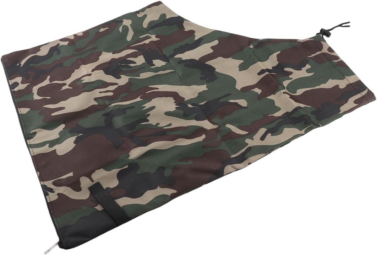 Bladblazer Vacuümzak - Opbergtas Gazon - Bladeren Verzamelen - Hoge Capaciteit - 60x43cm - Zwart