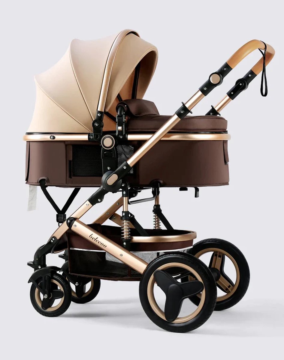Luxe Luxe 3-in-1 Kinderwagen - 3 functies tot 36 maanden thumbnail 8
