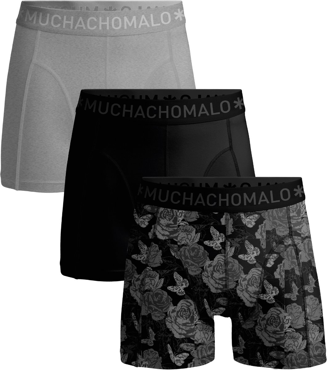 Muchachomalo Boys Boxershorts – 3 Pack – 95% Katoen – Normale Lengte – Jongens Onderbroeken