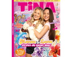 Tina Vakantieboek XXL 2026 - Vakantieboek voor Kinderen - Zomerboek - Doeboek - Vakantie - Puzzels - Tekenen - Posters - Strips - DIY - Invullen - Knippen - Quiz - Speelgoed Meisjes - Cadeau Meisje - Meiden Cadeaus - Meiden Spullen Knutselen