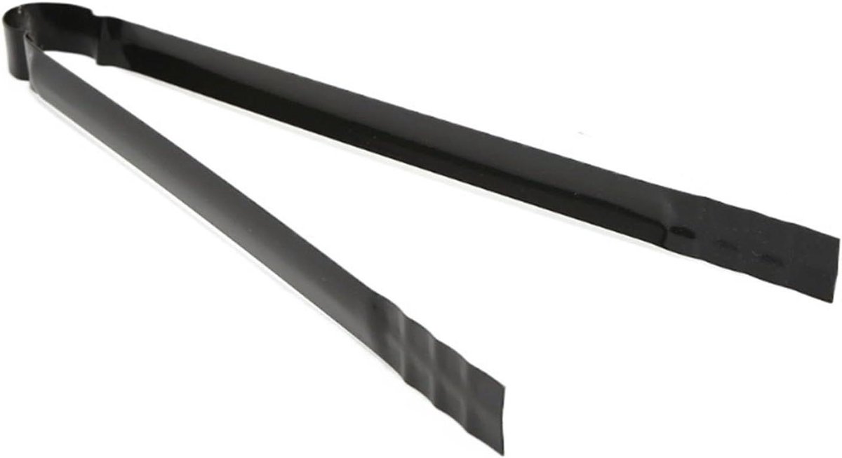 Vuurkorf Tang - Houtklem Grill - Kampvuur Aanpassen - Veilig Lange Handvat - 31 cm - Zwart