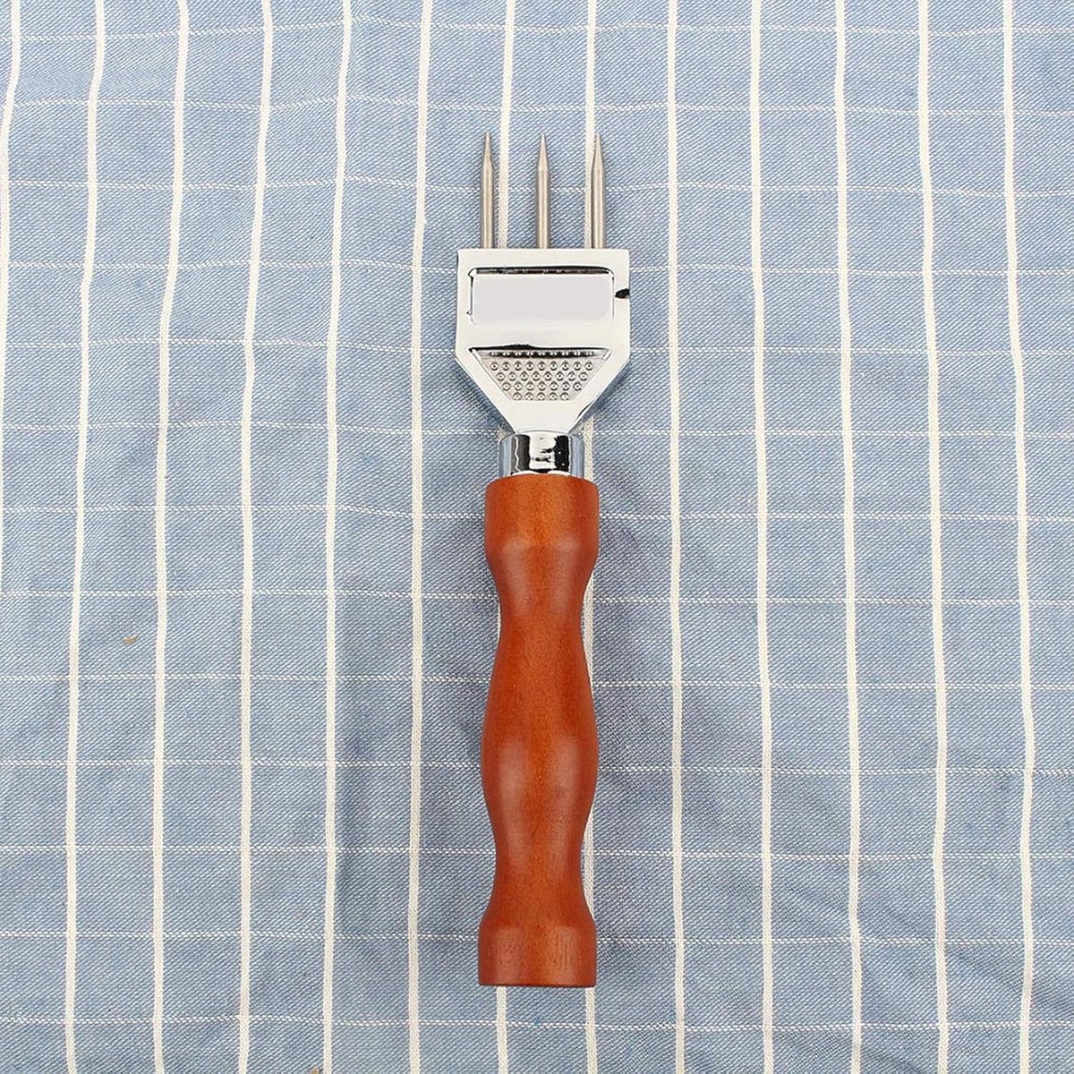 Ijsbeitel Roestvrij Staal - IJsbreker Bar Tool - Crushed Ice Maken - Stevig Houten Handvat - 18 cm Lengte