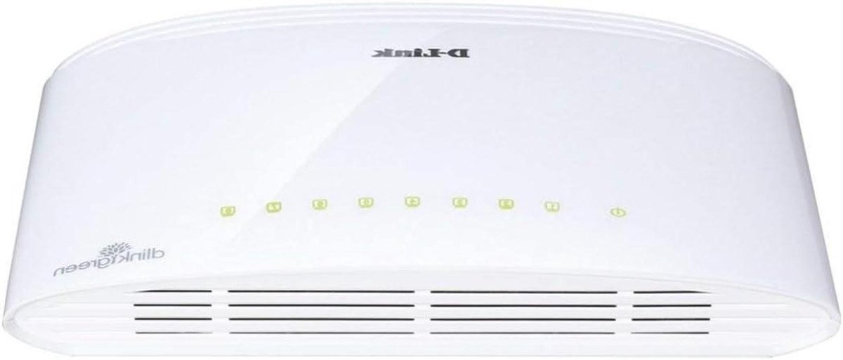 Netwerk Switch - Internet Hub - Netwerk Uitbreiding - Energiezuinig Ontwerp - 5 Poorten - Zwart