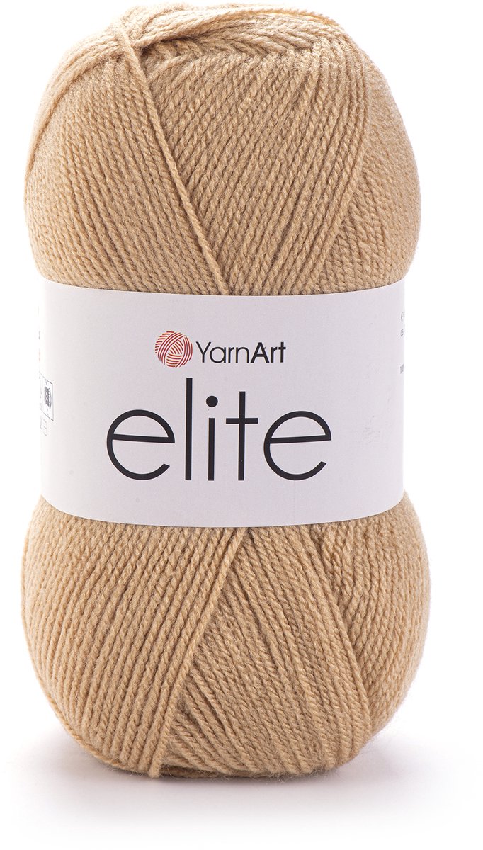 YarnArt Elite Garen – Premium Acryl Breigaren & Haakgaren voor Dekens, Truien en Accessoires - 100g / 300m - Kleur 805