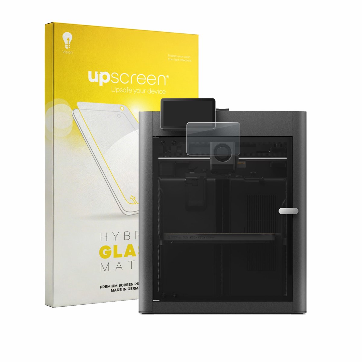 upscreen - Screenprotector voor Bambu Lab X2D - Folie Beschermfolie Beschermglas matte