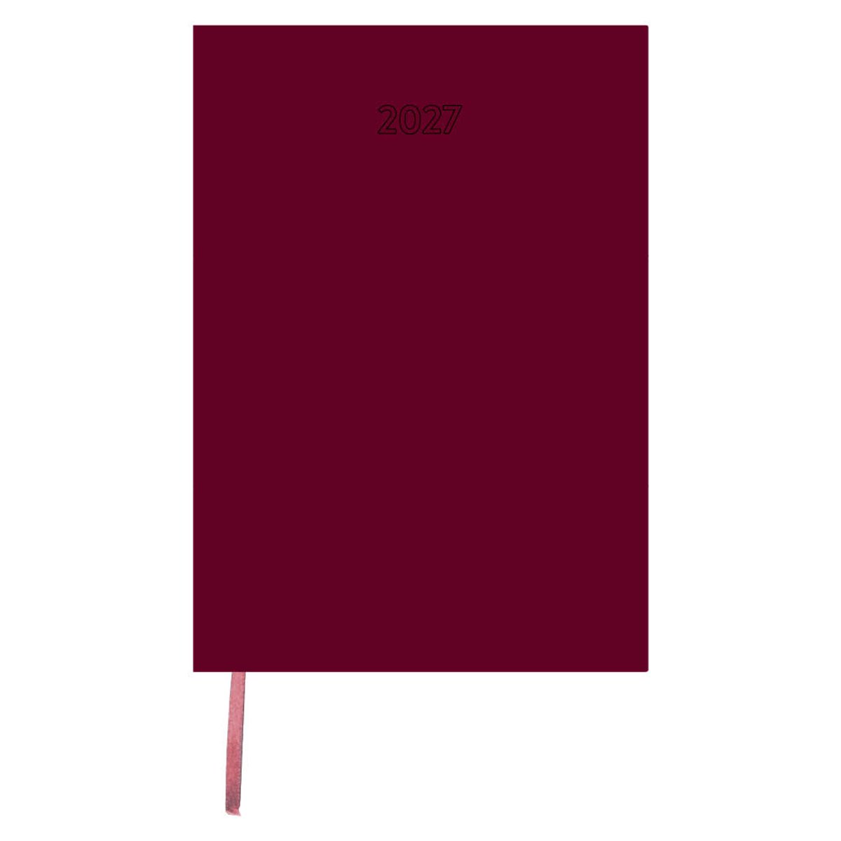 Buro-agenda Bordeauxrood 2027