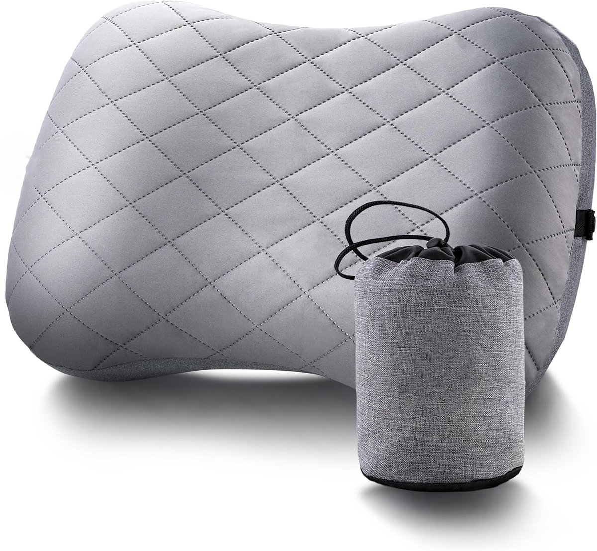 hoofdkussen - opblaasbaar kussen - slaapkussen - Opblaasbaar reiskussen voor reizen - hoofdkussen voor camping - kamperen en outdoor activiteiten - luchtkussen - strandkussen - ergonomisch hoofdkussen - voor Kamperen - Wandelen - Vissen - Picknick