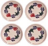 Set 4x Boerenbont Petit Four 11cm