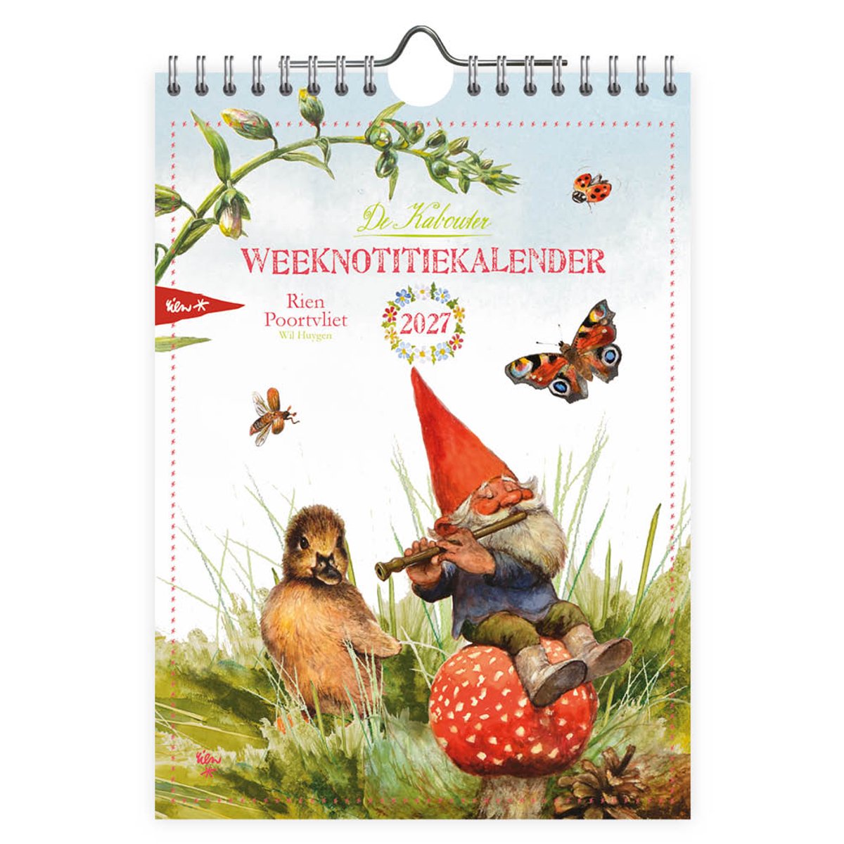 Rien Poortvliet Kabouter Weeknotitiekalender 2027
