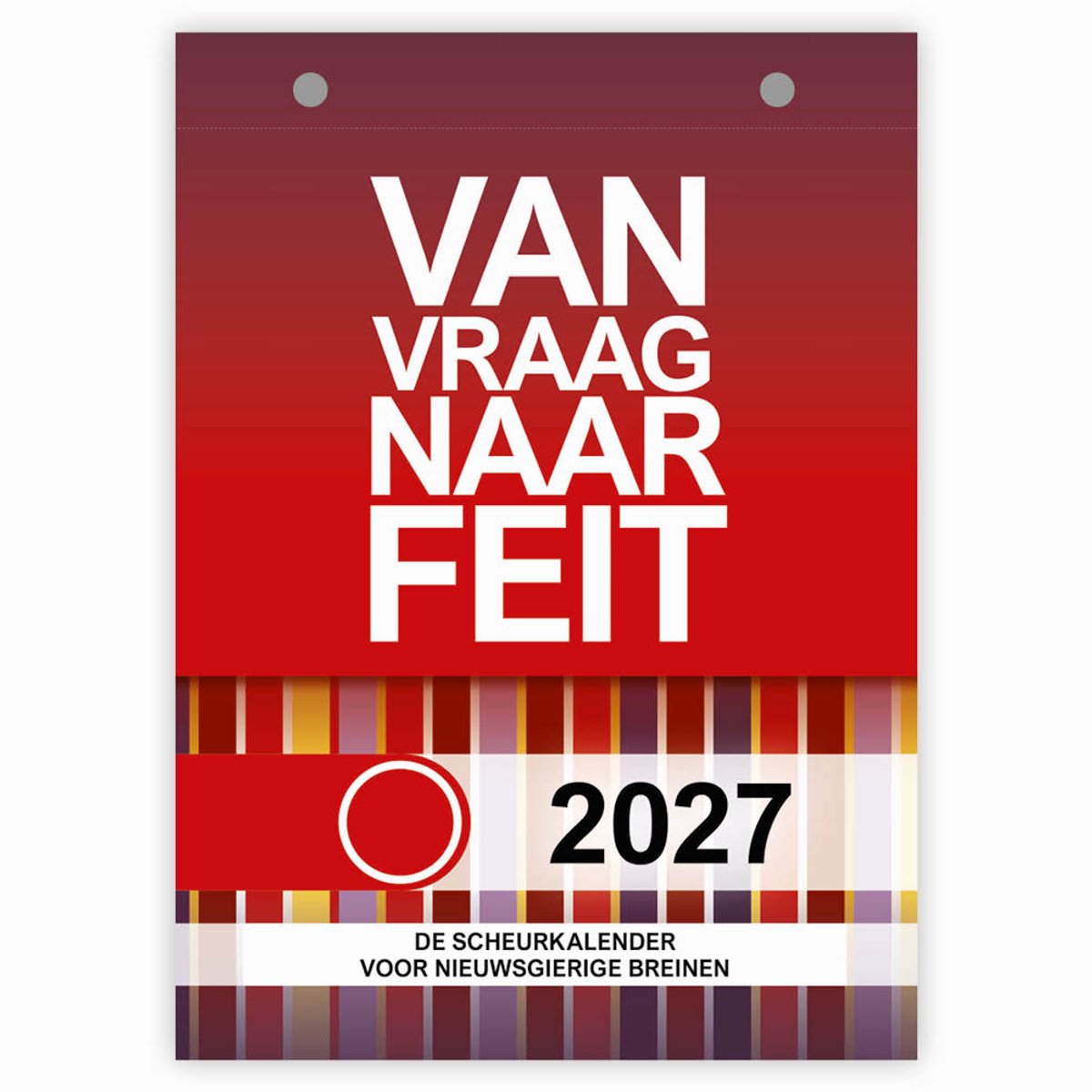 Van Vraag naar Feit Scheurkalender 2027