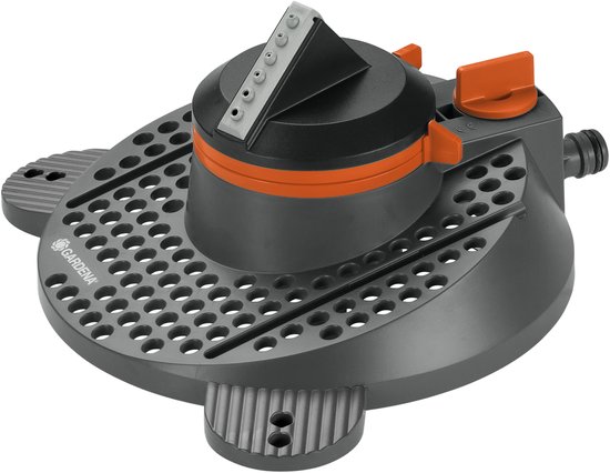 Sector- en cirkelsproeier Gardena Tango, verstelbaar 5°-360°, bereik 3-20 m, voor tuin tot 310 m²