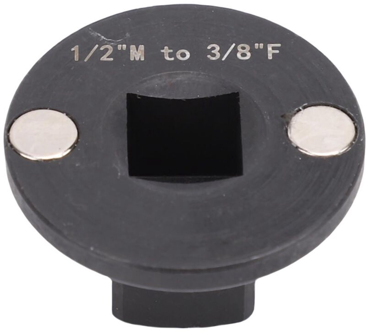 Ultraplatte slaghuls applicator, verloopstuk, zeer sterk metaal, geschikt voor krappe ruimtes, 1/2" M-3/8" F