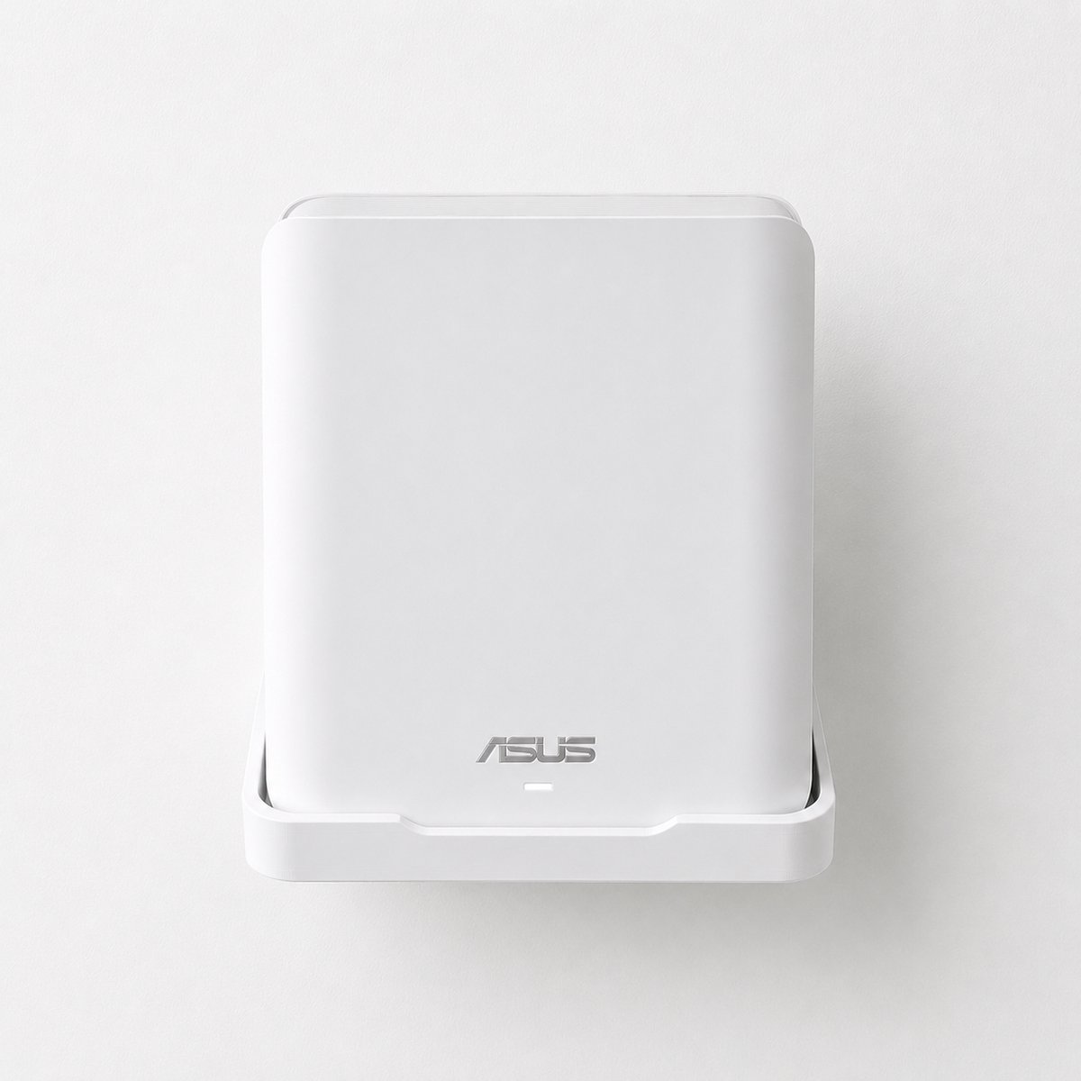 YUOM. Wandhouder Geschikt voor ASUS ZenWiFi BD5 – Mesh WiFi Muurbeugel – Router Houder – WiFi 7 – Wit – Incl. Schroeven & Pluggen