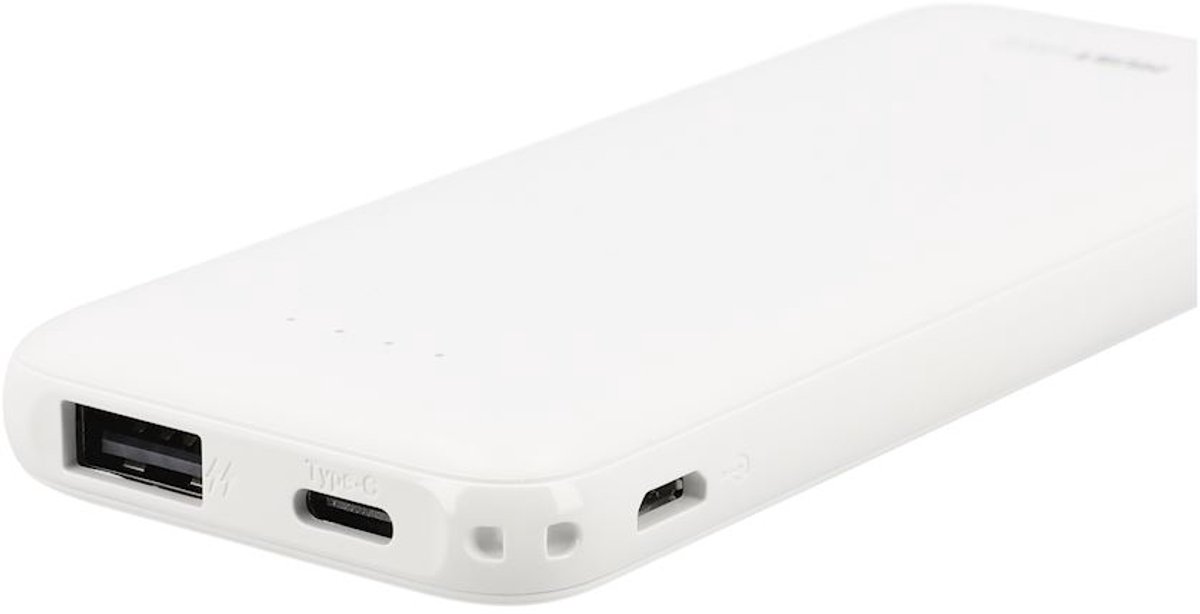 Musthavz Slim Powerbank 5.000 mAh, Wit