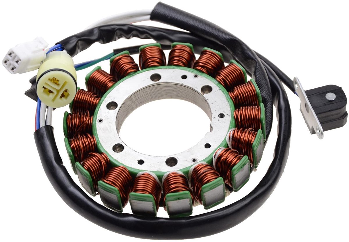 OmGoods - Dailygoody - WOOSTAR 18 Coil 9 Wire Stator Magneto voor Warrior 350, Raptor 350, Wolverine 350, Big Bear 400 ATV