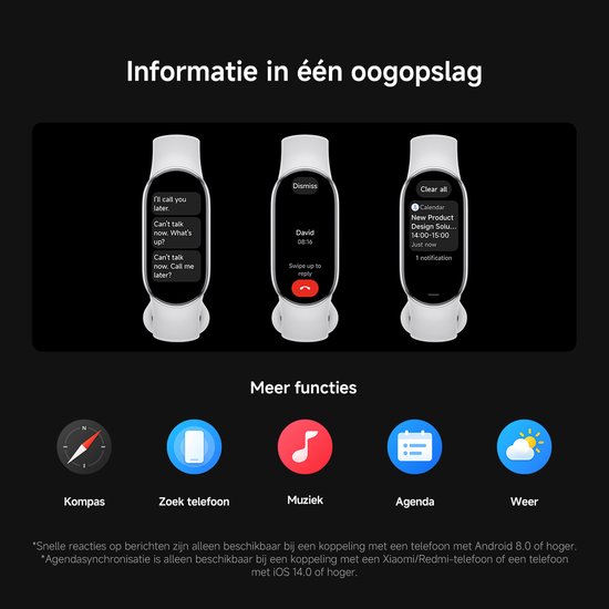 Xiaomi Smart Band 10 - Activity Tracker - Midnight Zwart
