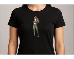 Kawaii Gym Girl - T Shirt - Gym - Strong - BeastMode - GymLifestyle - Gift - Cadeau - Sterk - FitnessMotivatie - GymMotivatie