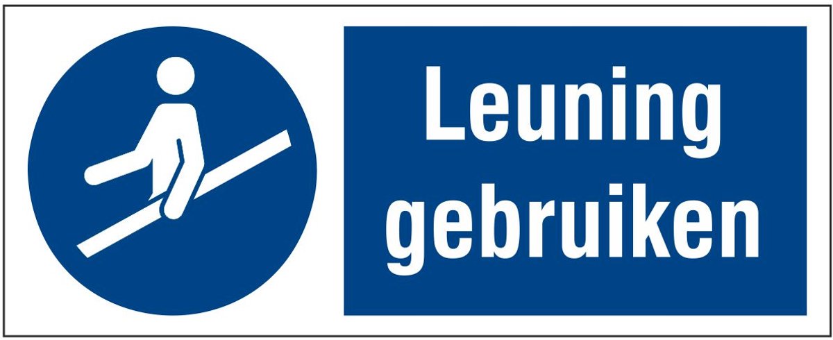Kunststof bord leuning gebruiken 20x8 cm NALICHTEND