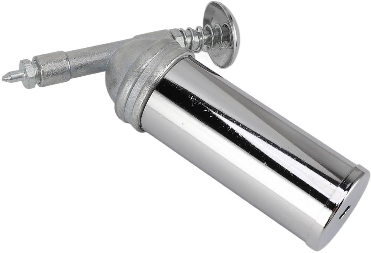 Olieman Pomp - Smeerapparaat Pomp Oliekan - Machine Smeren - Nauwkeurige Olie Toepassing - 80 cc - Zilver