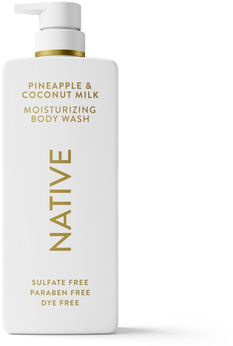 Native Moisturizing Body Wash - Pineapple & Coconut Milk - 650ml