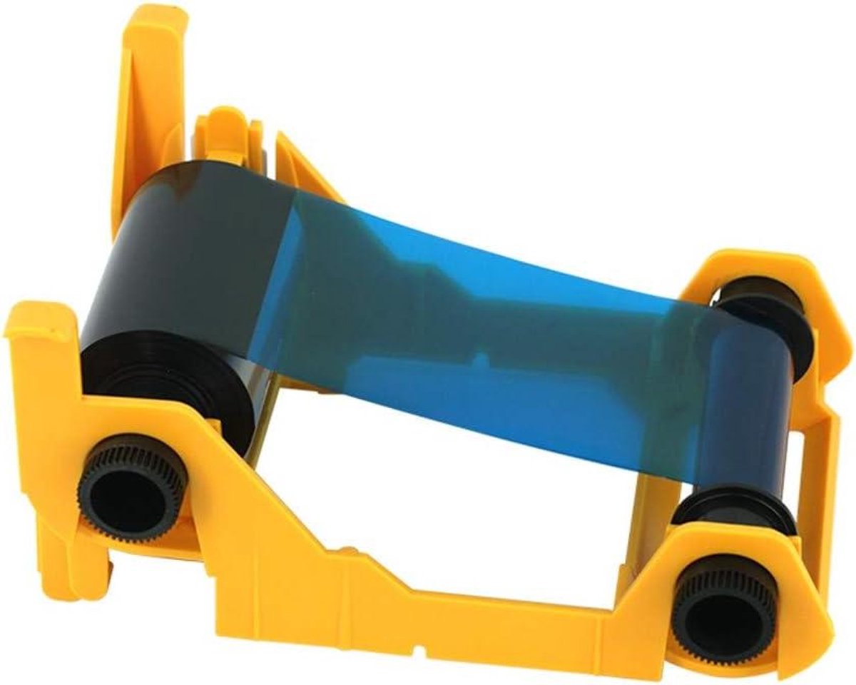 Kleur Lint - Printer Lint - Kaarten Bedrukken - YMCKO Full Colour - 100 Afbeeldingen - Zwart