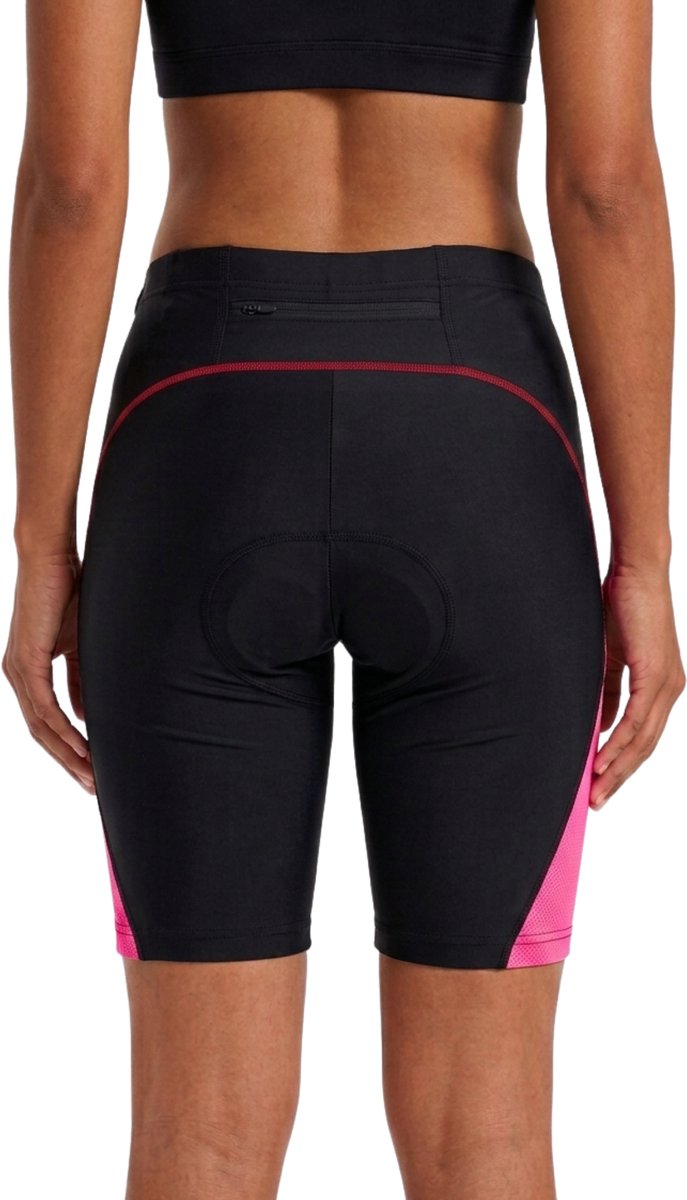 RAMBUX® - Fietsbroek Dames met Zeem - MTB Broek - Zwart Roze - Mountainbike - Fietskleding Short - Sportbroek - Maat L van RAMBUX — afbeelding 2