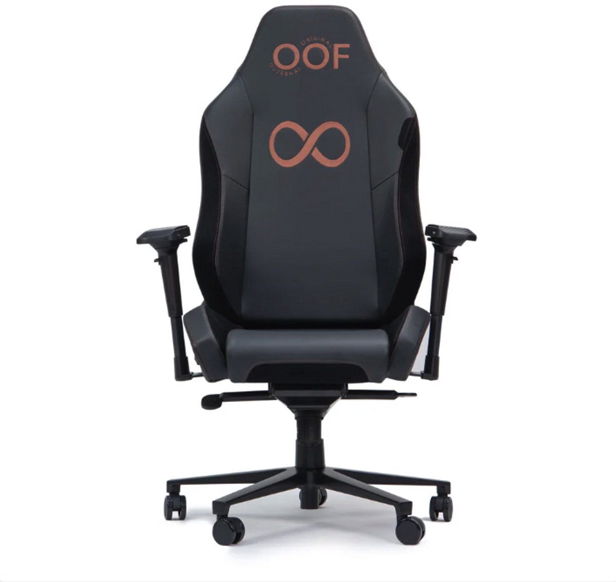 OOF Infinity stoel - zwart - Game chair - bureaustoel - Game stoel - Hydraulische gasveer