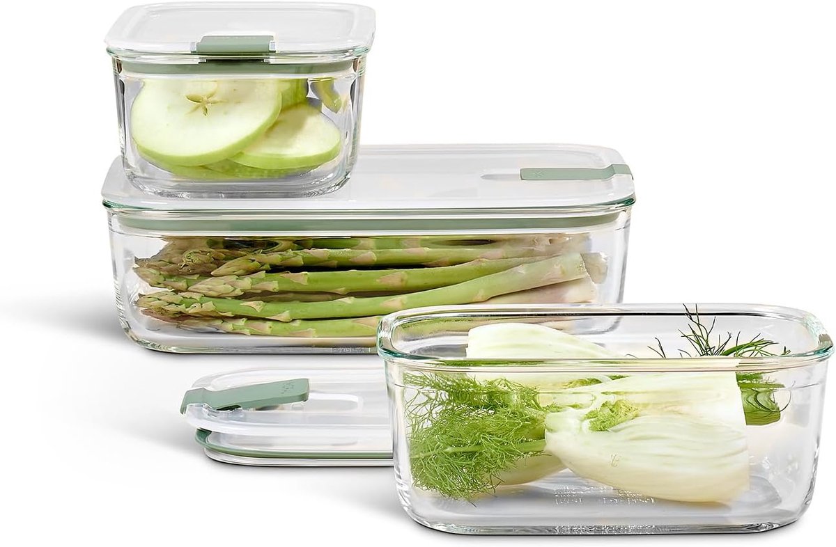 Famanu - Glas vershouddoos easyclip 3-delig (2x700+1500) – sage