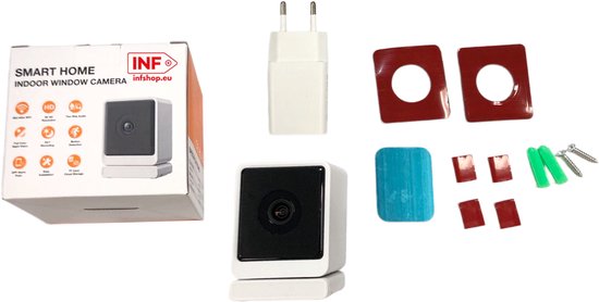 3MP AI Starlight Raamcamera - 2K FHD Slimme Bewaking met Magnetische Bevestiging — afbeelding 5