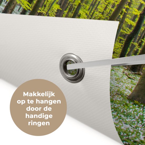 Affiche de jardin Arbres - Fleurs - Printemps - 60x30 cm