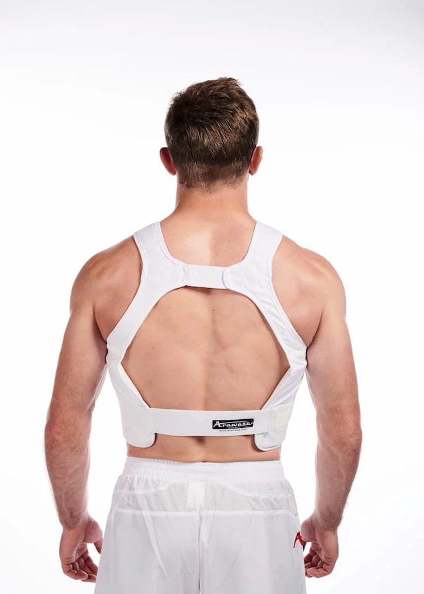 Karate-bodyprotector Arawaza WKF-approved | Wit (Maat: S)