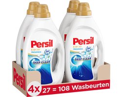 Persil Gel Expert Color Freshness by Silan - Vloeibaar Wasmiddel - Gekleurde Was - Hygiënische Frisheid - 4 x 27 Wasbeurten