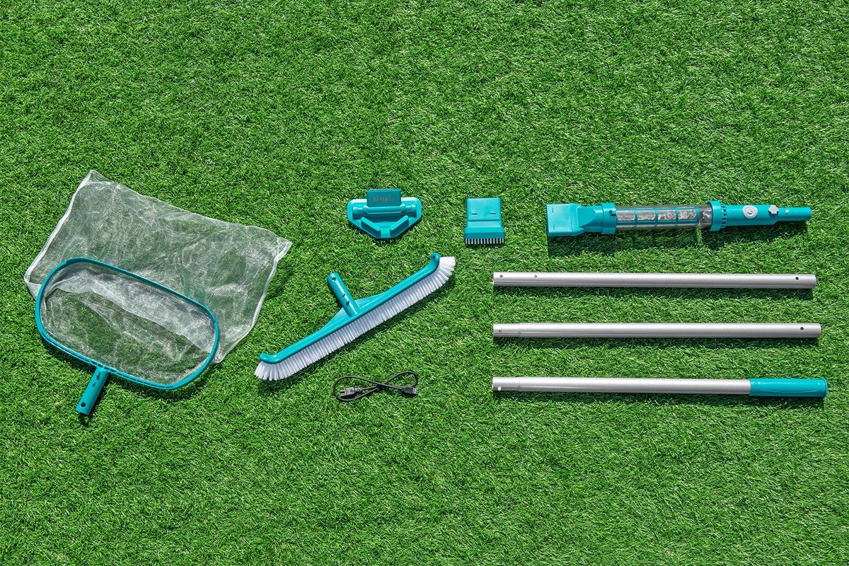 Bestway AquaSurge kit d'entretien avec aspirateur et skimmer