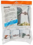 Emballage du raccord "Speedy" pour descente de gouttière avec instructions.