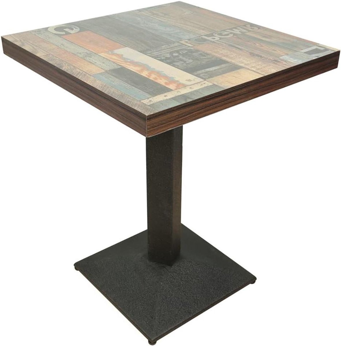 Vierkante Eettafel - Bistro Tafel Bar Tafel - Keuken en Woonkamer - Industriële Stijl