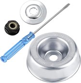 4 stuks - grasmaaierblad Adapterkit - geschikt voor Stihl Grasmaaier- adapterset - bosmaaier opzetstuk bevestigen - onkruidverwijderaar - tuingereedschap - universele onkruidborstel bevestigingsset - Bevestiging Onderhoudskit - Adapter