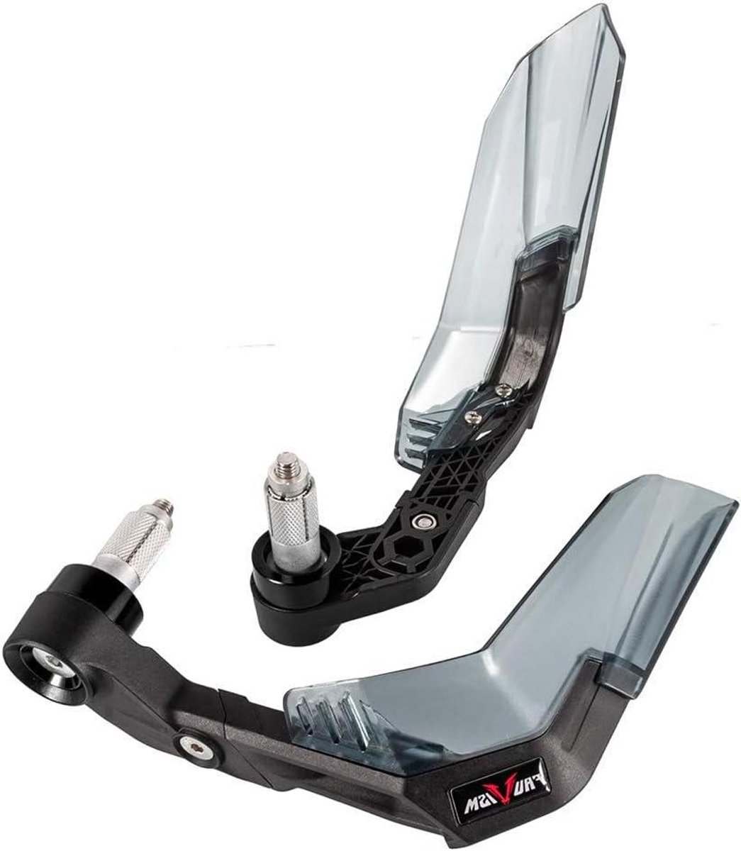 Motorhendel Beschermers - Handkappen Motor - Veilig Rijden - Glasvezelversterkt Nylon - 22mm 7/8" - Zwart