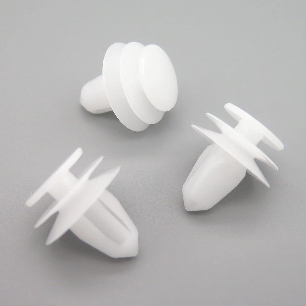 Plastic Clips - Bekledingsclips - Auto Reparatie - Identieke Kwaliteit - 10 Stuks - Wit