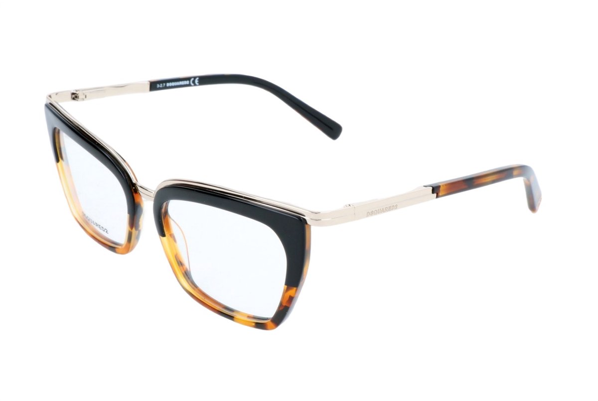Dsquared2 DQ5253 Havana 54-17-135 WOMAN Brilmonturen