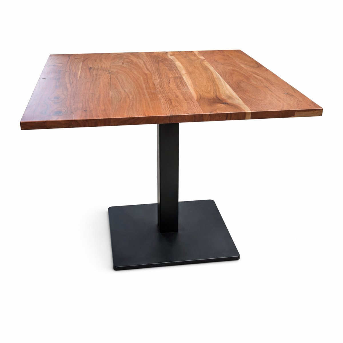 Bistrotafel - Bistroset - Acaciahout - Eettafel - Tafel - Kleine Eettafel - 70x70 - cm - Vierkante - Horeca - Tafeltje