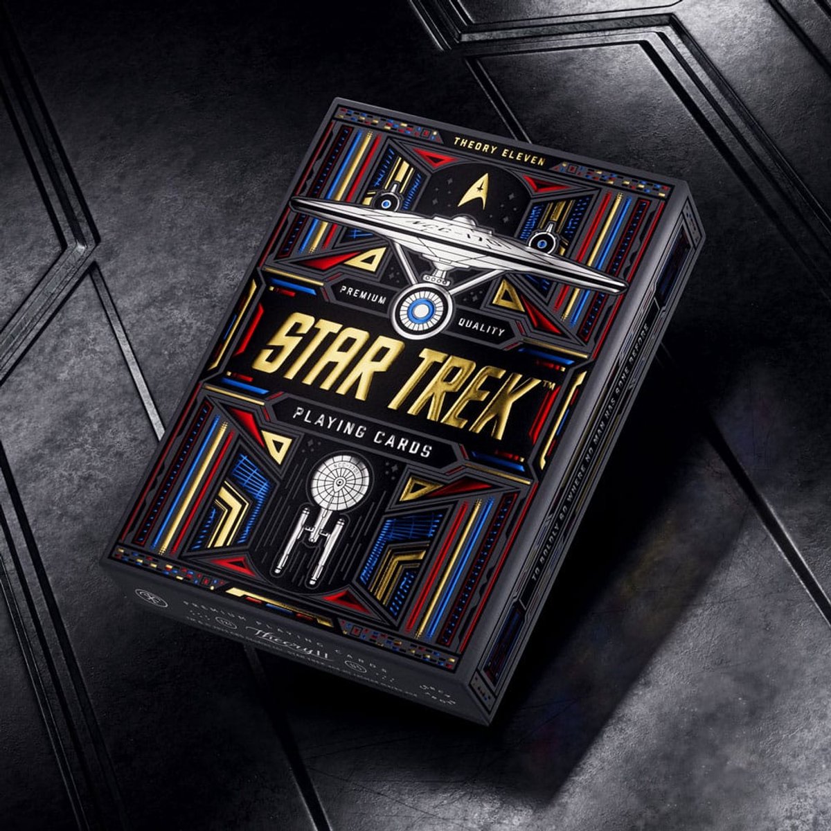 Theory11 Star Trek Dark Speelkaarten - Pokerformaat