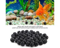 50 Stuks Biologische Porous Filterballen met Katoen voor Aquarium en Vijverfilter, 36mm