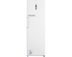 Inventum VR1850W No Frost kastmodel vriezer energiezuinig - 272 liter - 185 cm hoog - Supervriezen - Superkoelen - Energielabel C - Ledverlichting - Geschikt voor garage tot -15°C - Diepvrieskast - Vrijstaand - 8 lades/vakken - Wit