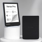 PocketBook Verse Pro e-reader Azure – 6 inch – 16 GB – waterdicht + Zwart Hoesje – voordeelbundel
