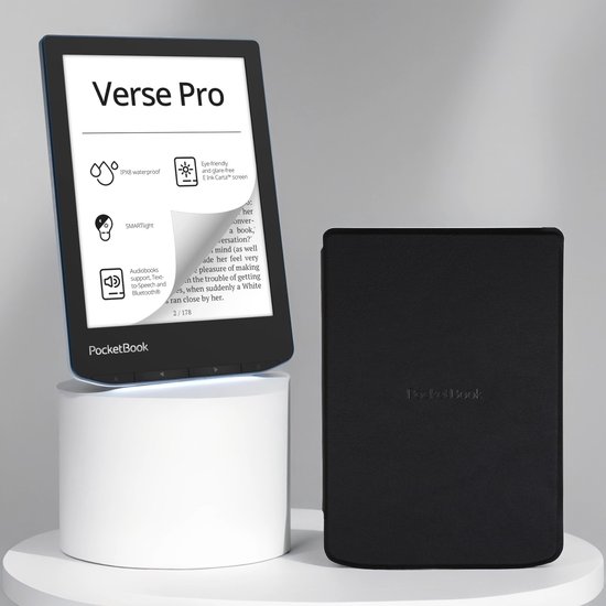 PocketBook Verse Pro Azure e-reader – Inclusief Zwart Hoes ... - cover