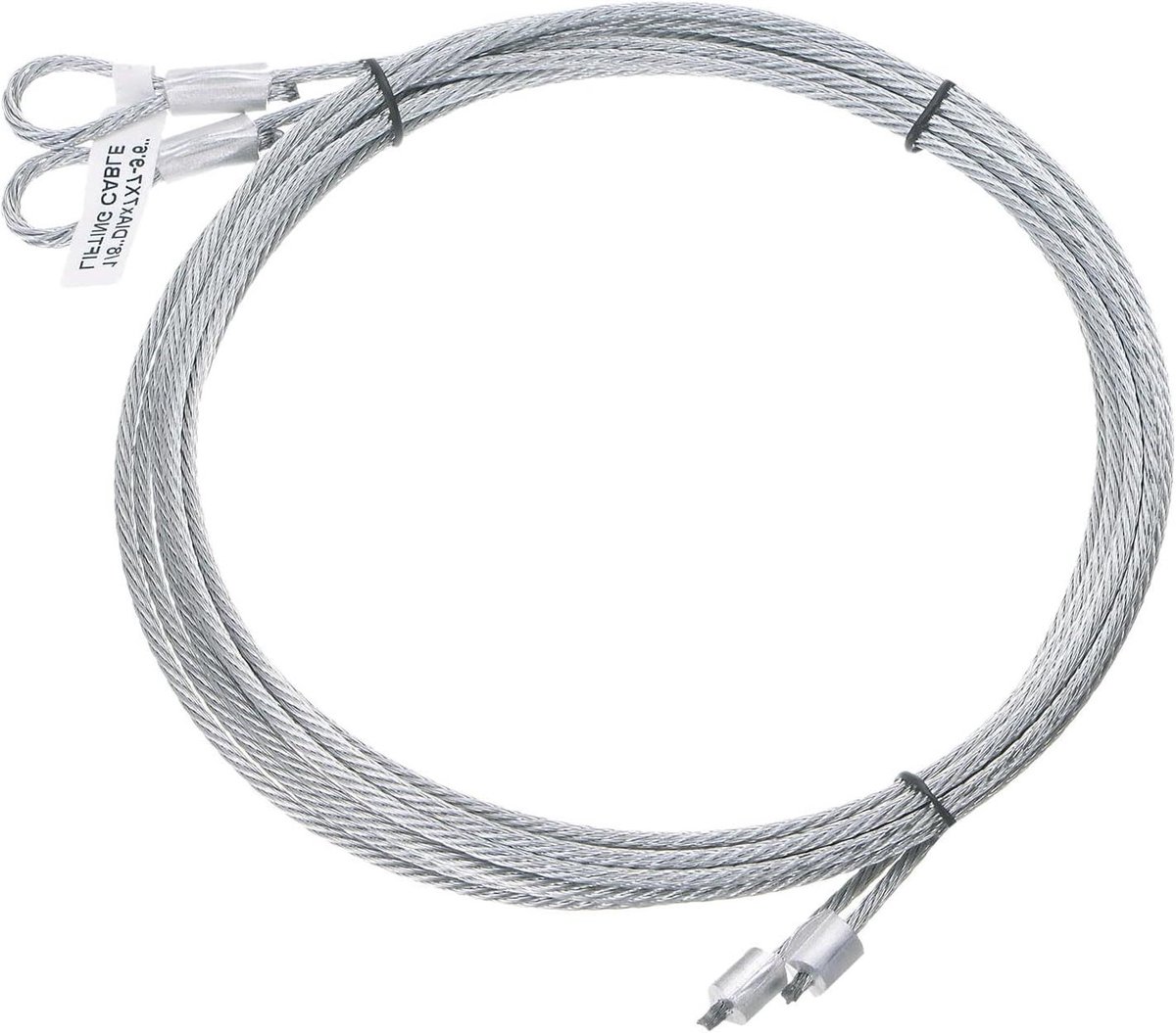 Garagedeur Kabel - Torsieveer Draadkabel - Deuronderhoud - Hoog Draagvermogen - 28 Meter - Verzinkt