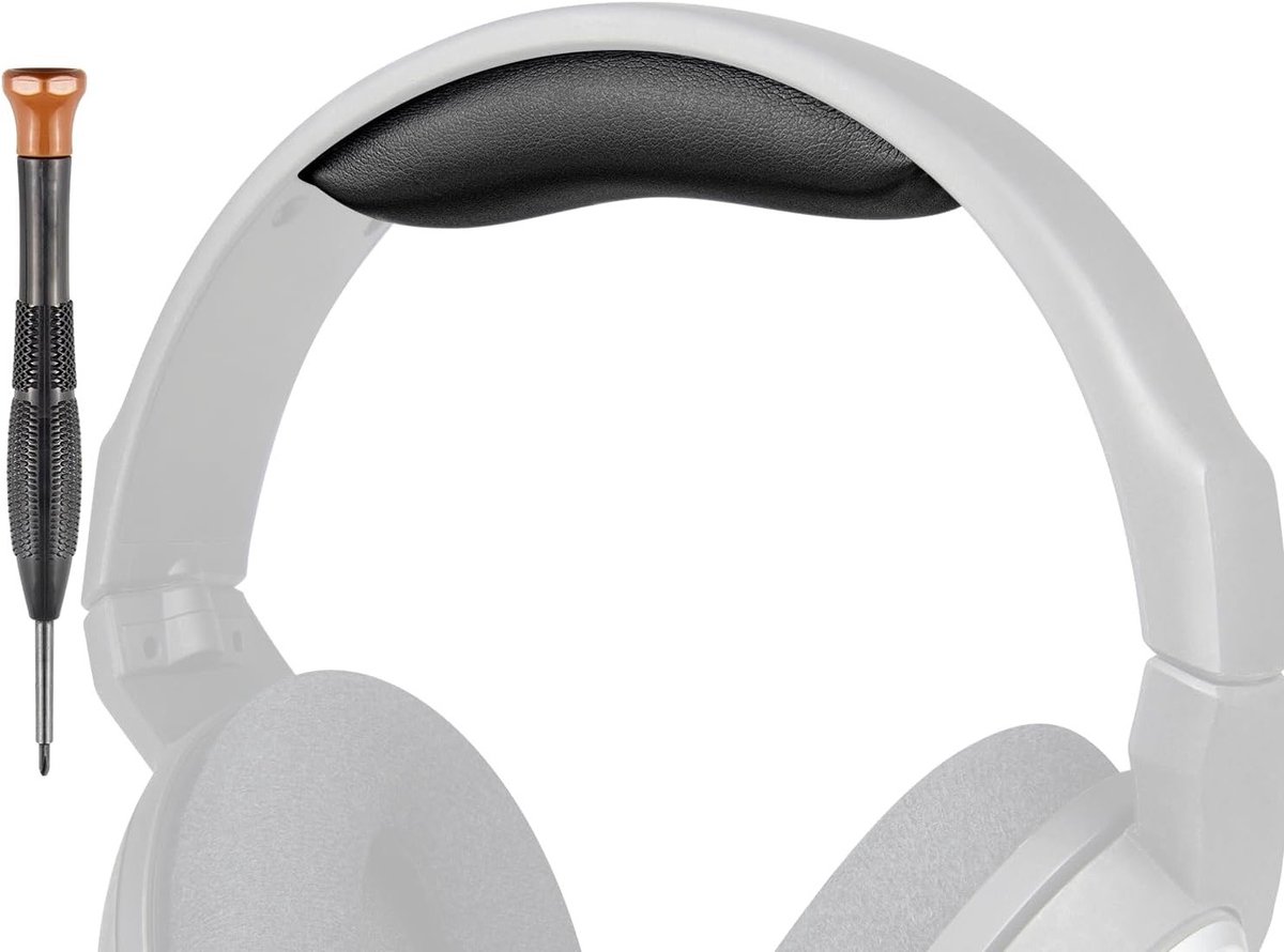 Hoofdbandhoes voor Sennheiser HD418/HD419/HD428/HD429/HD439 - Vervangende Hoofdband met Comfortabel Kussen voor Hoofdtelefoons, Ideaal voor Langdurig Luisteren