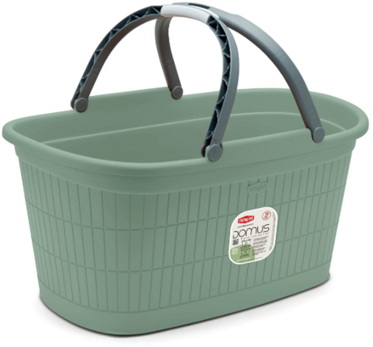Heupwasmand met handgrepen 'Domus' - 35 liter - Green Tea