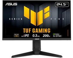 ASUS TUF Gaming VG259QL5A - FHD Fast IPS Gaming Monitor - 200Hz - 0.3ms - G-Sync Compatible - 25 Inch